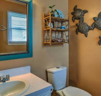 Nautical Oceanfront Beach House in Oak Island - Accommodation Chicago