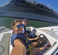 Exclusive San Diego Harbor Speed Boat Electric Scooter and USS Midway Tour - Accommodation Chicago