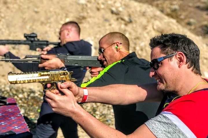 4 Gun Vegas Desert Shooting Adventure With Lunch From Las Vegas - thumb 1